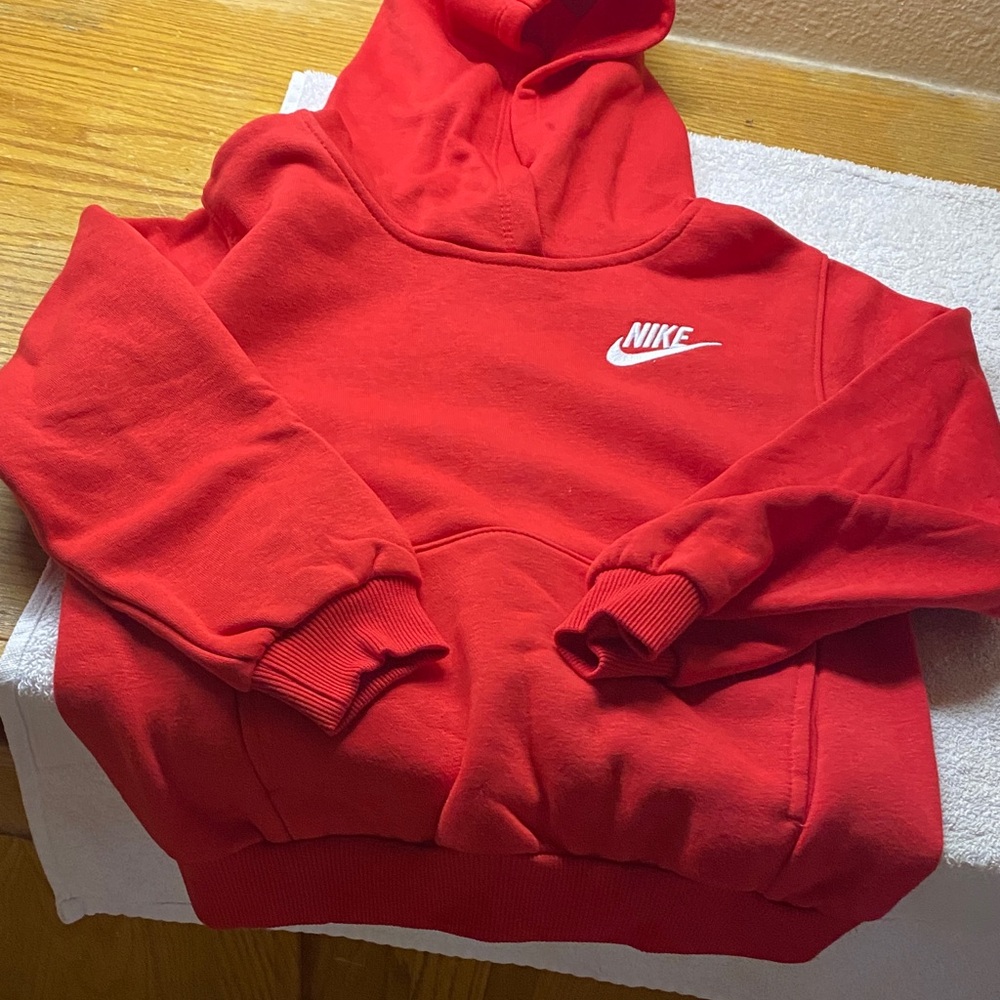 Nike Bold Red Pullover Hoodie